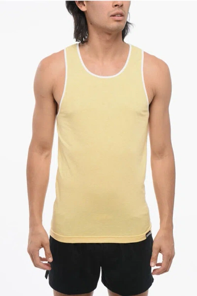 Dsquared2 Stretch Cotton Tank Top