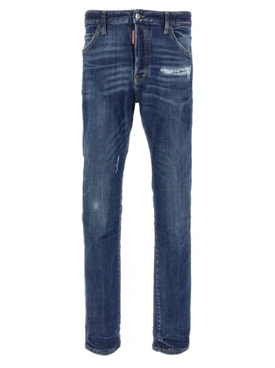 Dsquared2 Stretch Denim Cool Guy Jeans In Blue