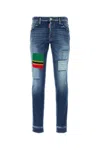 Dsquared2 Dsquared Men Stretch Denim Cool Guy Jeans In Blue