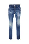 Dsquared2 Cool Guy Stretch Denim Jeans In Navy Blue