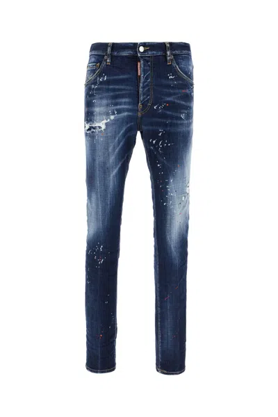 Dsquared2 Stretch Denim Cool Guy Jeans In Blue