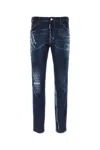 Dsquared2 Dsquared Stretch Denim Cool Guy Jeans In Navyblue
