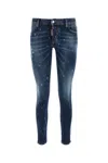 Dsquared2 Stretch Denim Jennifer Jeans In Blue