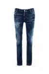 Dsquared2 Stretch Denim Jennifer Jeans In Navyblue