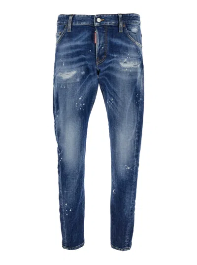 DSQUARED2 STRETCH DENIM SEXY TWIST JEANS