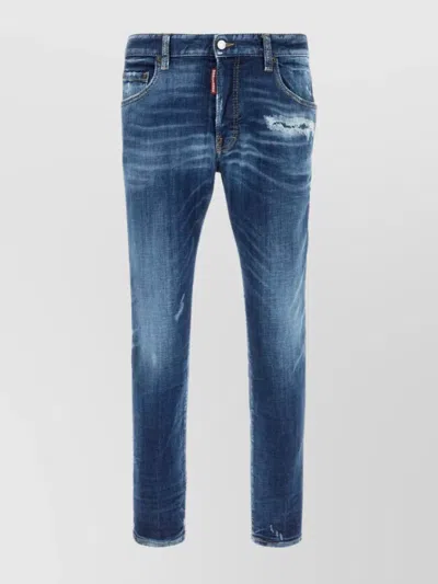 DSQUARED2 STRETCH DENIM SKATER JEANS