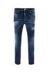 Dsquared2 Waist Belt Loops Skinny Jeans In Blue