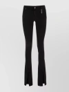 Dsquared2 Split-cuff Flared Jeans In Black