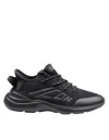Dsquared2 Stretch Knit Sock Sneakers In Black