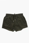 Dsquared2 Stretch Nylon Swimshorts In Black