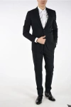 Dsquared2 Stretch Virgin Wool Suit In Black