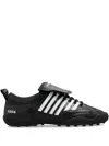 Dsquared2 Round Toe Low Top Lace-up Sneakers
