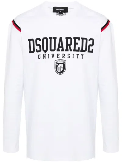 Dsquared2 Dsquared Regular Fit Sweatshirt With Logo In White
