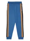 Dsquared2 Stripe-detail Track Pants In Blue