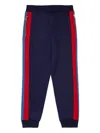 Dsquared2 Stripe-detail Track Pants In Blue