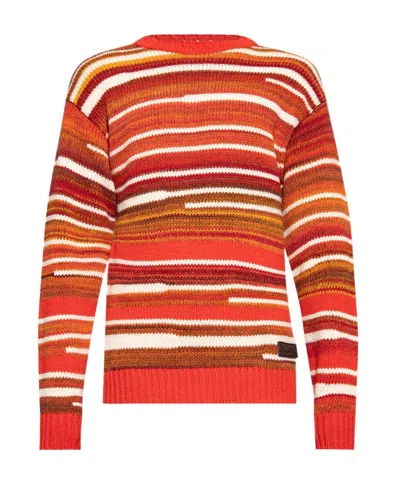 DSQUARED2 DSQUARED2 LOGO PATCH STRIPED JUMPER