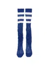 Dsquared2 Striped Cut-out Socks In Blue