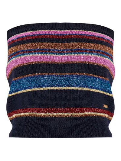 DSQUARED2 STRIPED KNIT SET