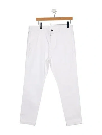 Pre-owned Dsquared2 Striped Pants In Blue