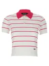 Dsquared2 Two-tone Striped Polo