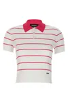 Dsquared2 Two-tone Striped Polo