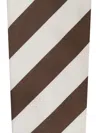 Dsquared2 Striped Silk Tie In White