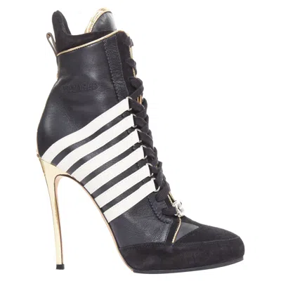 Dsquared2 Striped Sneaker Boots