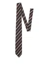 Dsquared2 Striped Tie In Brown