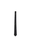 Dsquared2 Striped Tie In Black