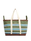 Dsquared2 D2 College Shopping Bag In Green