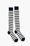 Dsquared2 Striped Two-tone Long Socks
