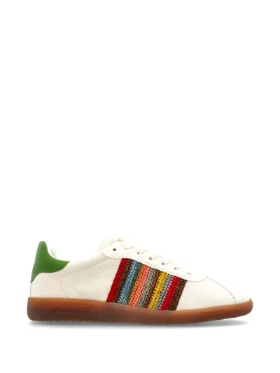 Dsquared2 Striped-panel Sneakers In Multi