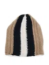 Dsquared2 Striped-pattern Beanie Hat In Multi