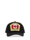 Dsquared2 Dsquared Men Baseball Hat With Logo In Black