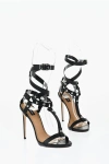 Dsquared2 Studded Design Rider Leather Sandals 11cm