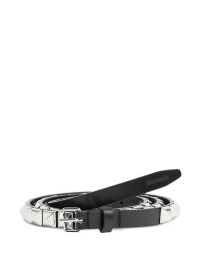 Dsquared2 Studs-detail Buckle Belt In Black