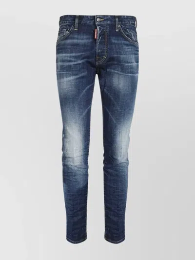 Dsquared2 Stylish 5-pocket Distressed Jeans In Blue