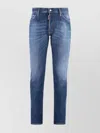 Dsquared2 Stylish Denim Trousers Featuring Belt Loops