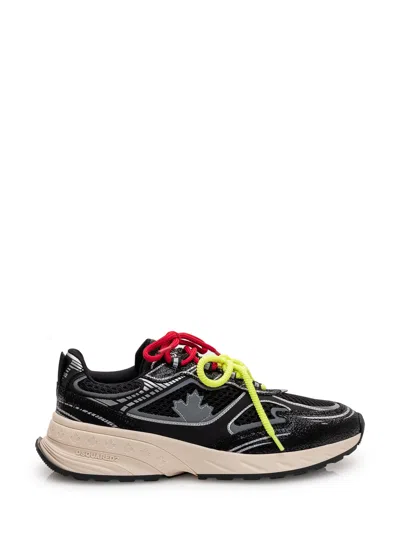 Dsquared2 Stylish High-performance Sneakers In Black