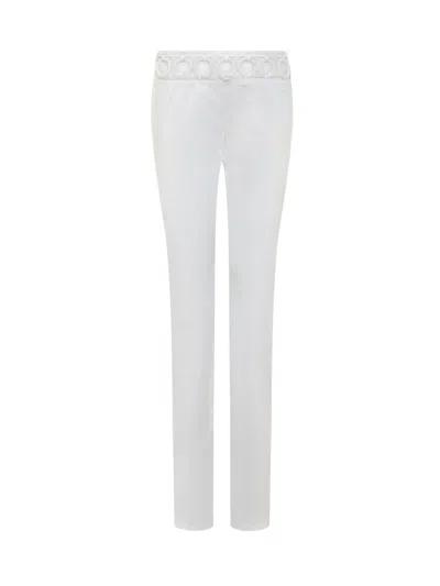 Dsquared2 Stylish Trousers In White