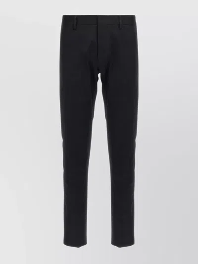 Dsquared2 Stylish Trousers With Belt Loops And Back Pockets In Black