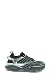 Dsquared2 Mesh Panel Sneakers Pull Tab In Black