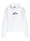 Dsquared2 Long-sleeved Sweater In White