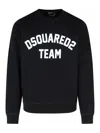 Dsquared2 Logo Print Sweatshirt In Black