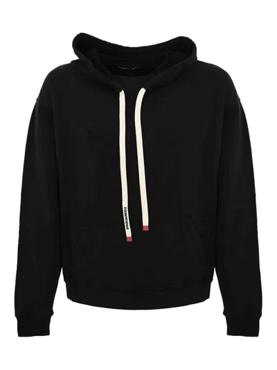 DSQUARED2 SUDADERA - NEGRO
