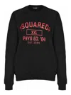 Dsquared2 Long-sleeved Sweatshirt In Black