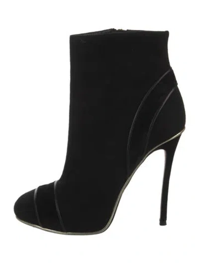 Pre-owned Dsquared2 Suede Boots In Black