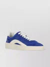 Dsquared2 Suede Leather Low-top Sneakers In Blue