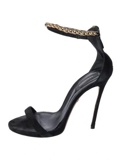 Pre-owned Dsquared2 Suede Sandals In Blue