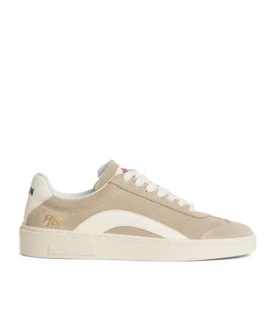 DSQUARED2 DSQUARED2 ROUND-TOE LACE-UP SNEAKERS